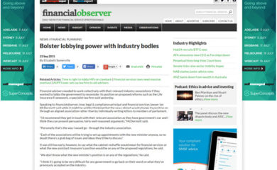 financial advisor article