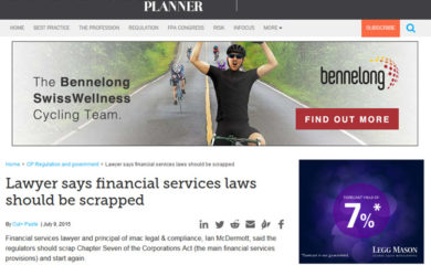 professional planner article